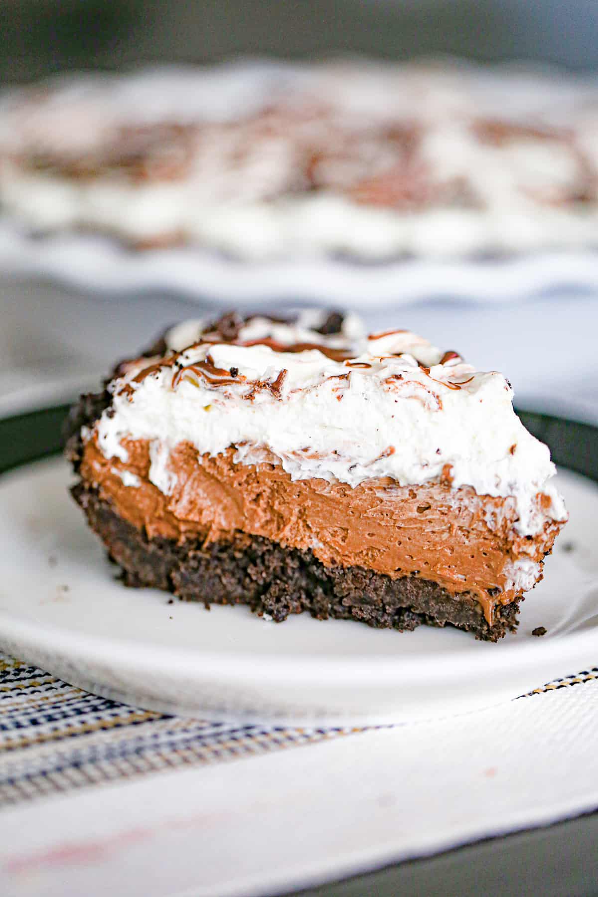 This heavenly no-bake Nutella Cream Pie