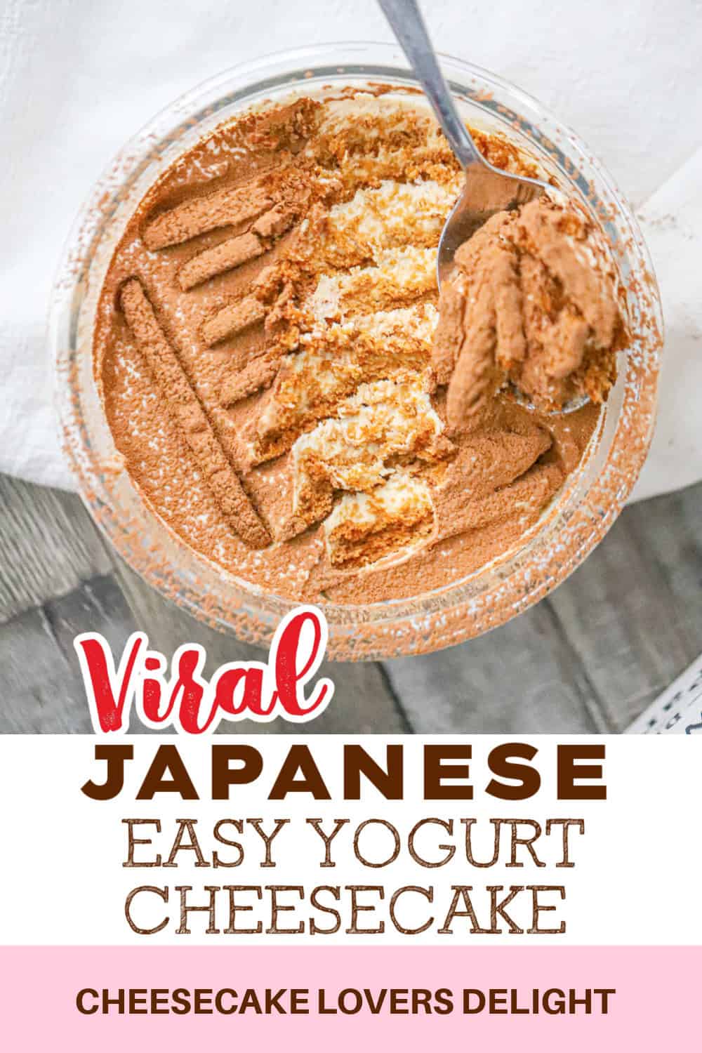 

Japanese
Yogurt Cheesecake