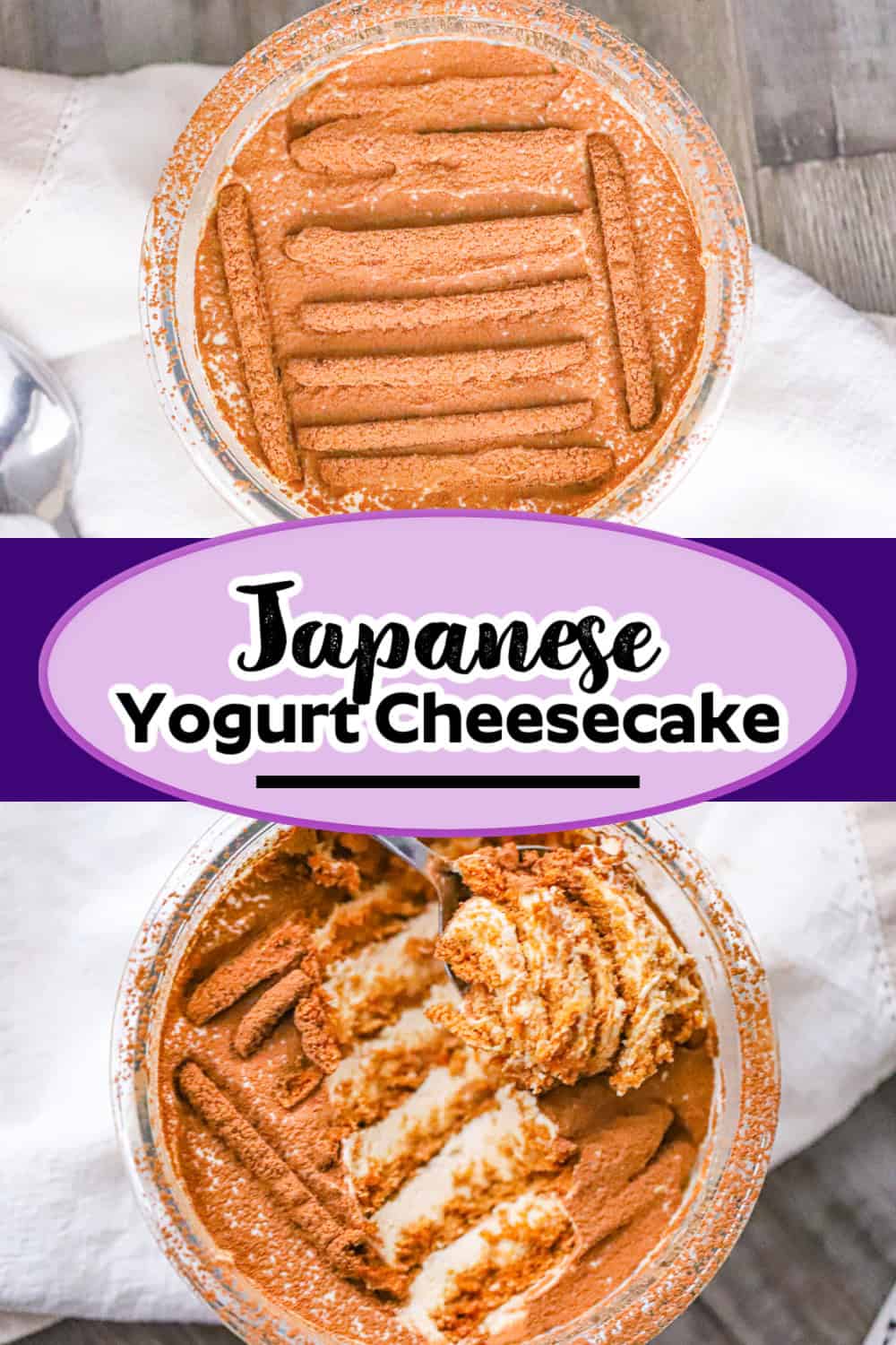 
EASY 2 INGREDIENT CREAMY SNACK
Japanese
Yogurt Cheesecake
