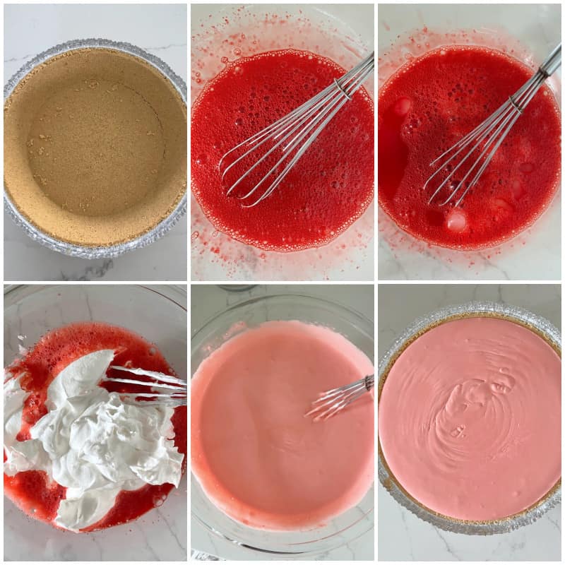 jello cool whip pie tutorial