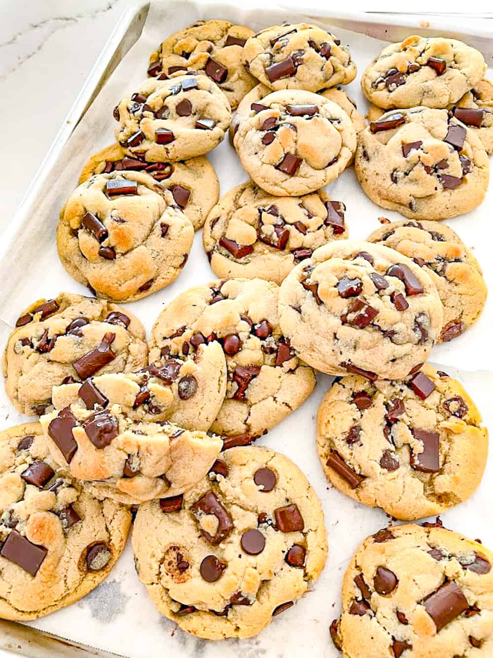 Thick & Chewy Loaded Chocolate Chip Cookies recipe