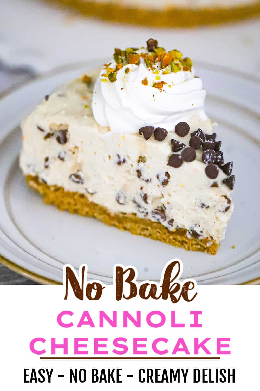 CHOCOLATE CHIP DESSERT WITH RICOTTA AND CREAM CHEESE