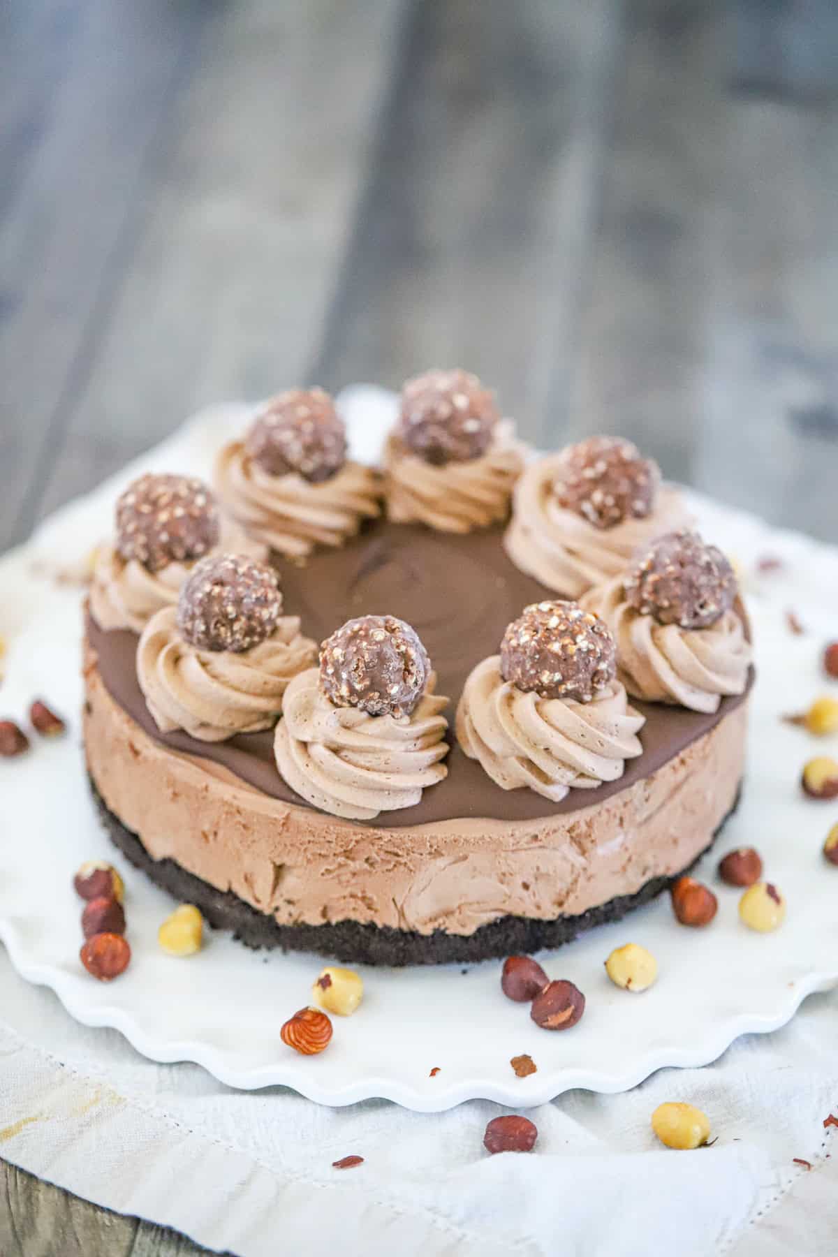 holiday creamy chocolate dessert