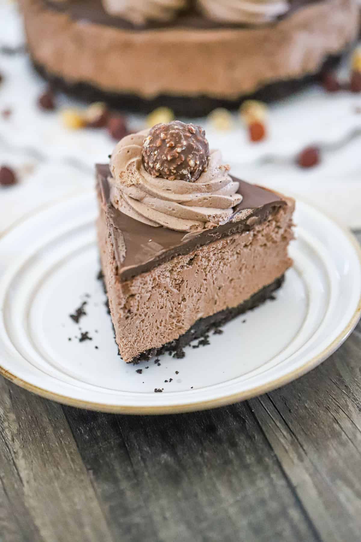 holiday creamy chocolate dessert