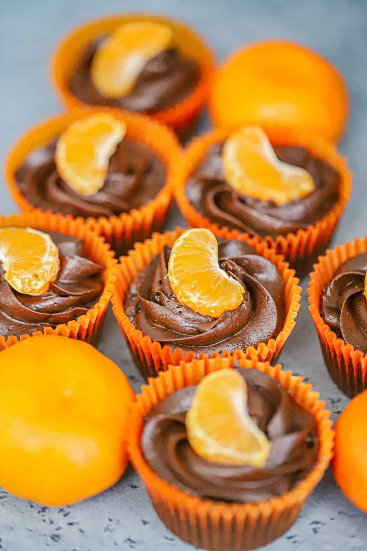 Orange Chocolate Brownie Bites