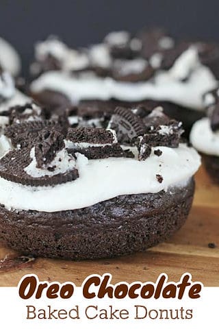 Ultimate chocolate oreo donuts