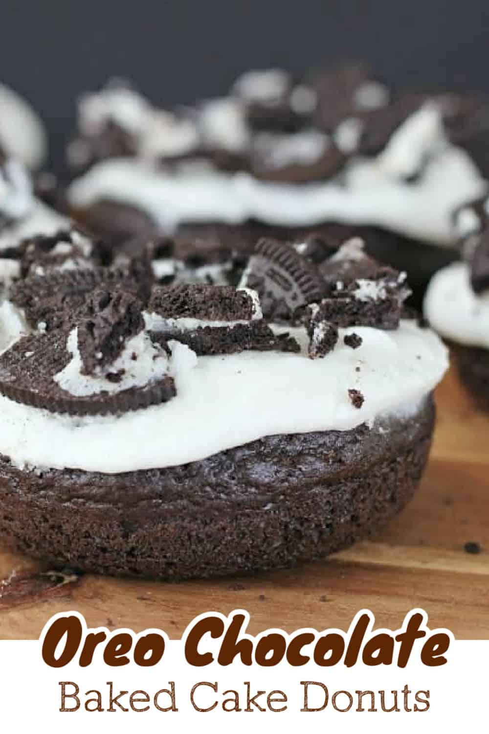 Ultimate chocolate oreo donuts