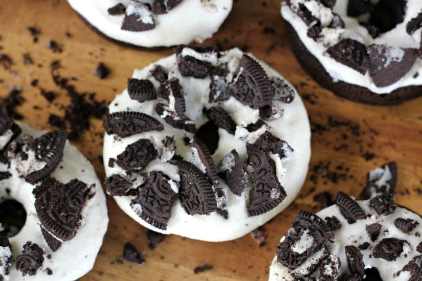 chocolate donuts oreo