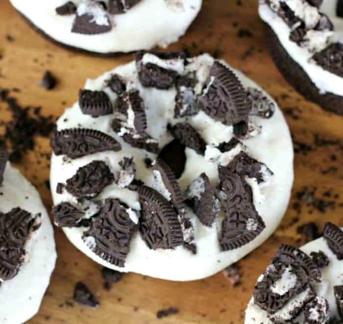 oreo chocolate donuts