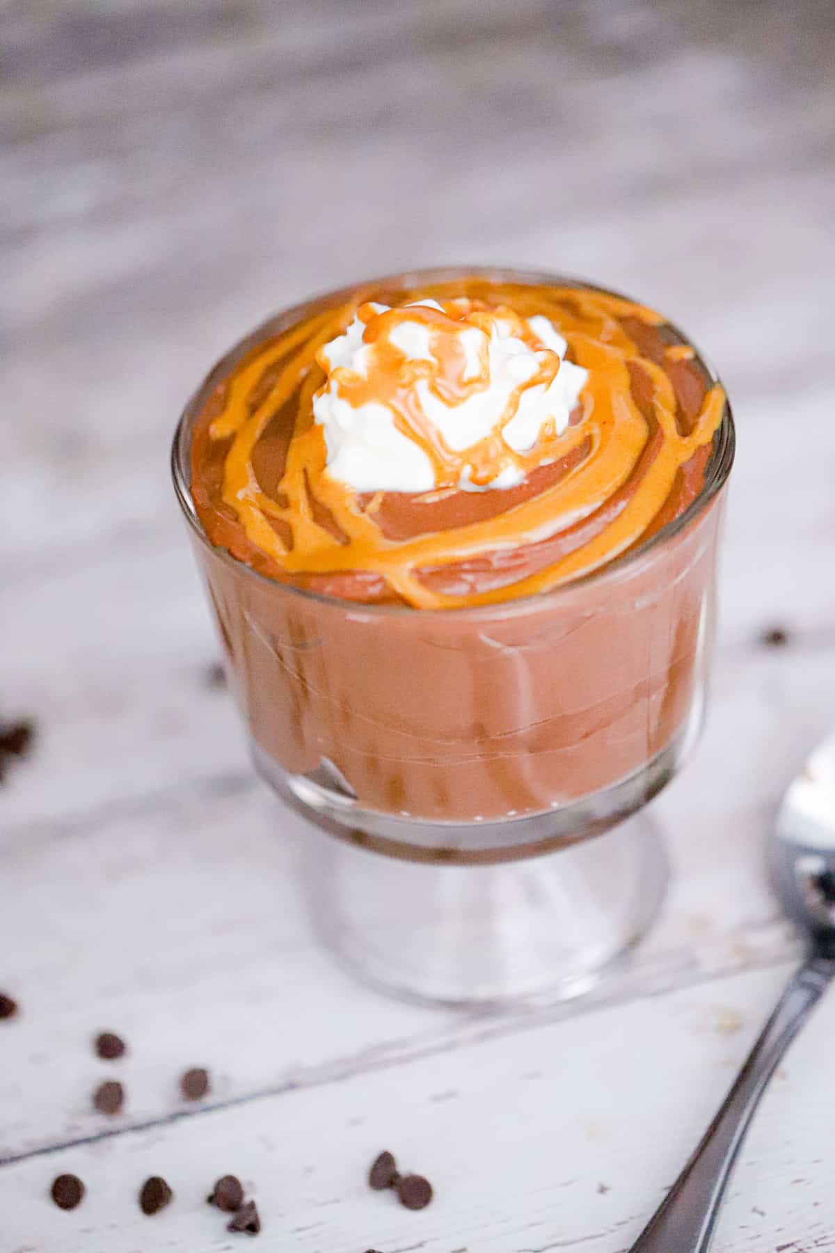 Chocolate Peanut Butter Cottage Cheese Mousse