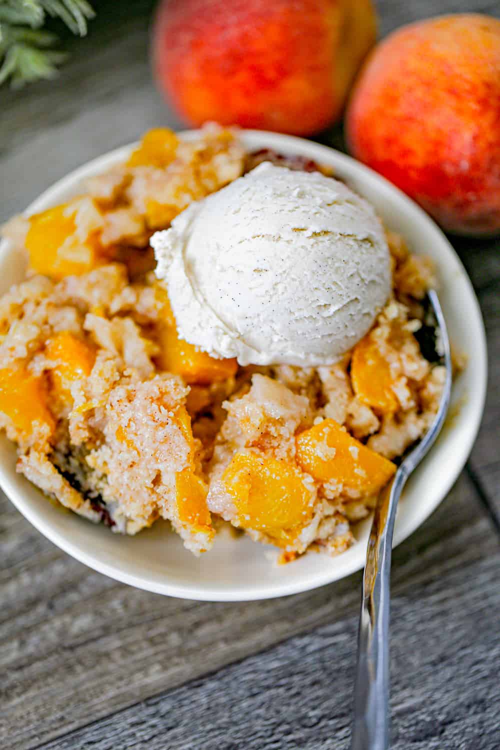 peach dump cake recipe