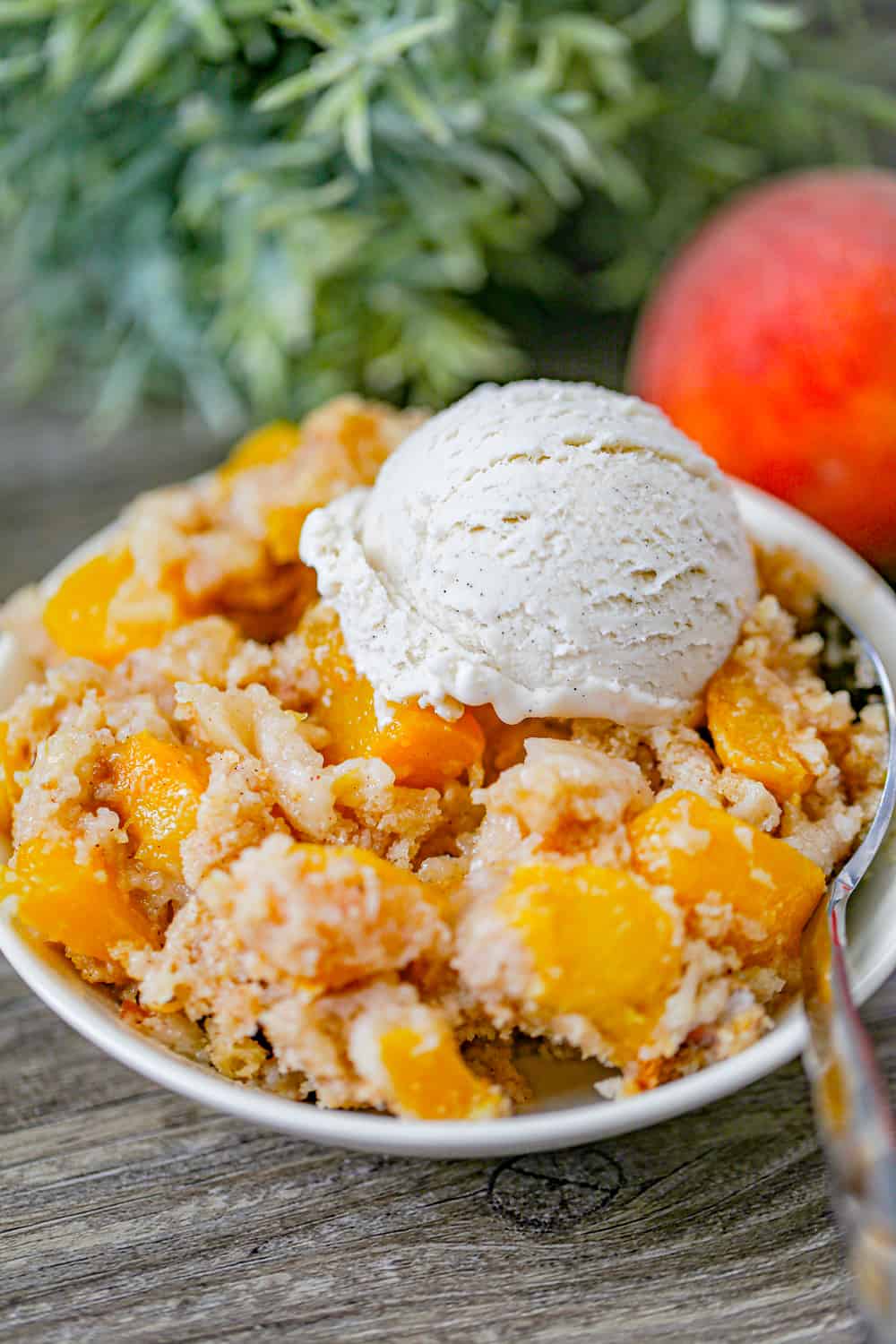 dump cake peach recipe