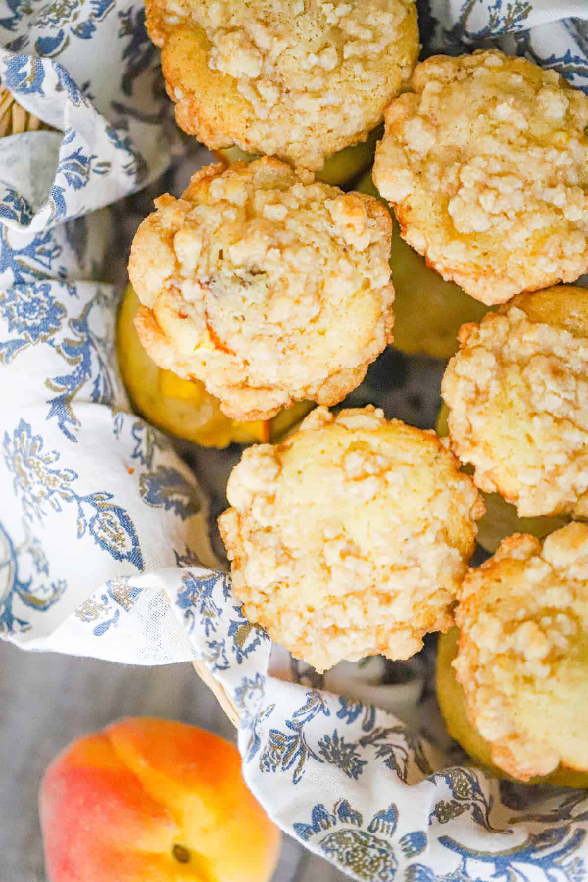 MUFFINS WITH PEACHES RECIPE