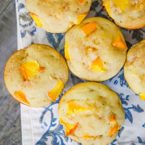 Ultimate PEACH CRUMBLE MUFFINS