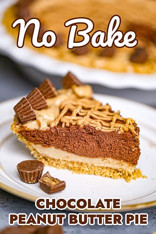 Decadent Peanut Butter Chocolate Pie - Costco CopyCat Recipe
