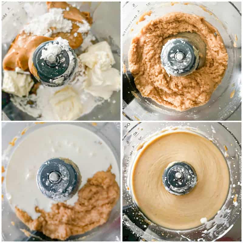 peanut butter chocolate no bake pie