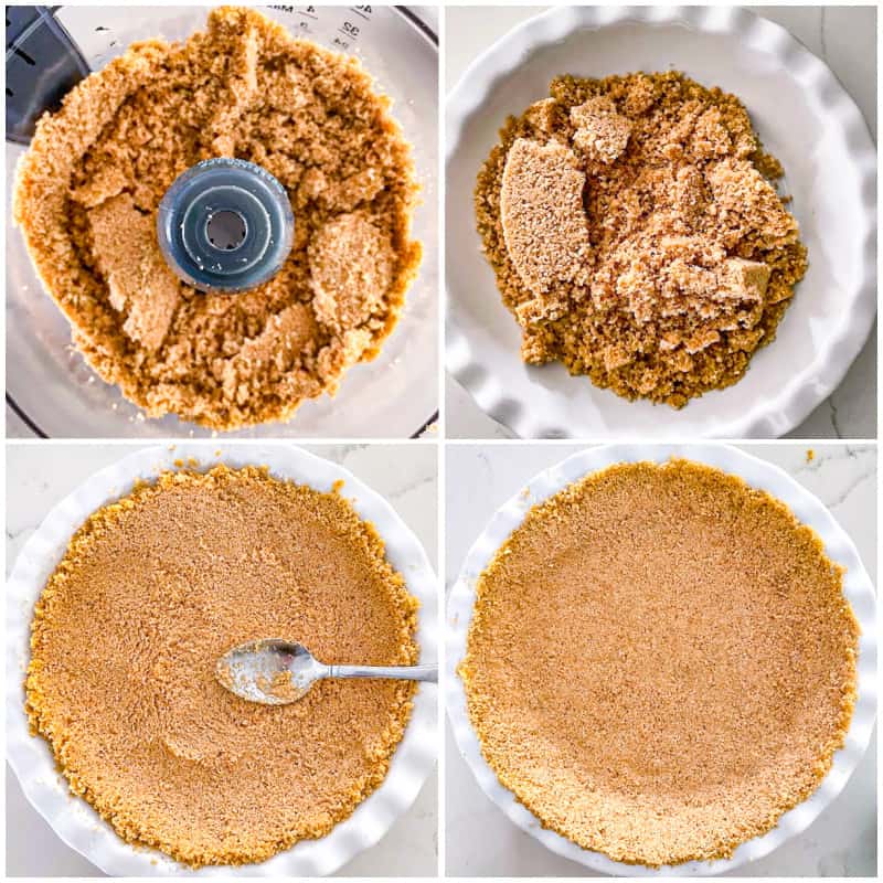 &nbsp;Costco's Copycat Peanut Butter Chocolate Pie tutorial pie crust