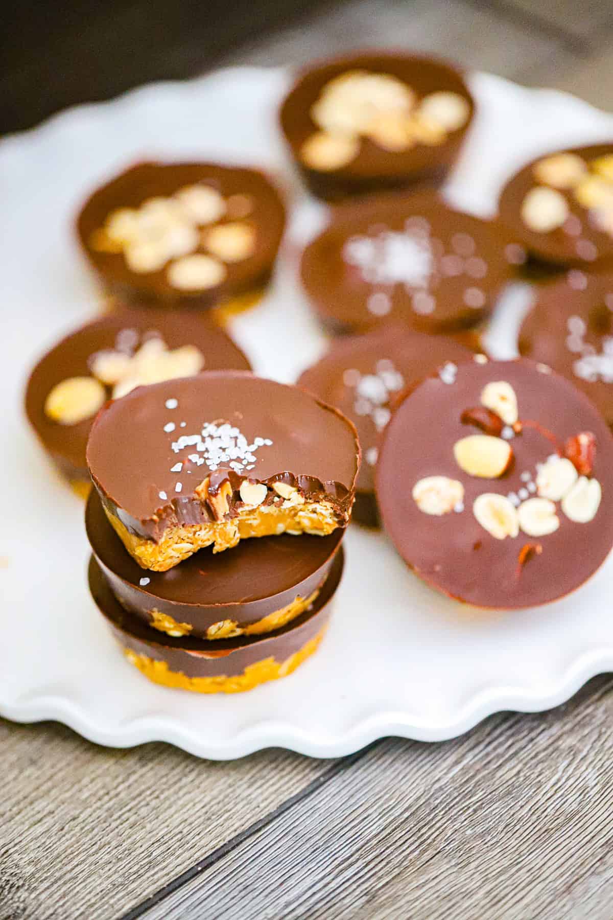 No Bake Peanut Butter Oatmeal Cups granola recipe