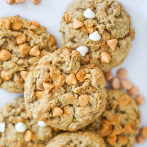 Peanut Butter Oatmeal Scotchies Cookies