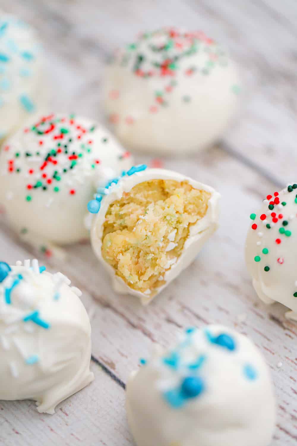 Sugar Cookie Truffles