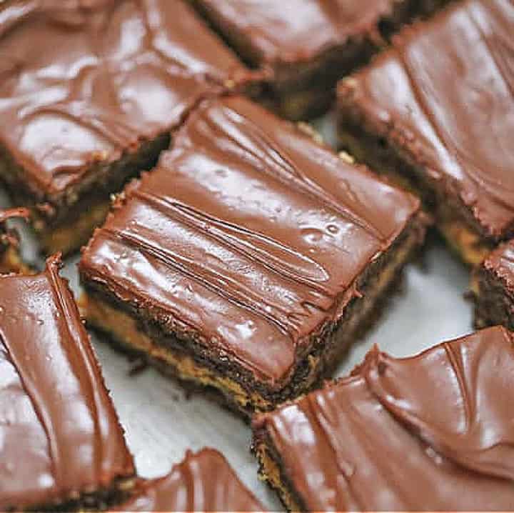 Peanut Butter Stuffed Brownie