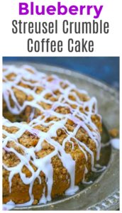 Blueberry Streusel Coffee Cake