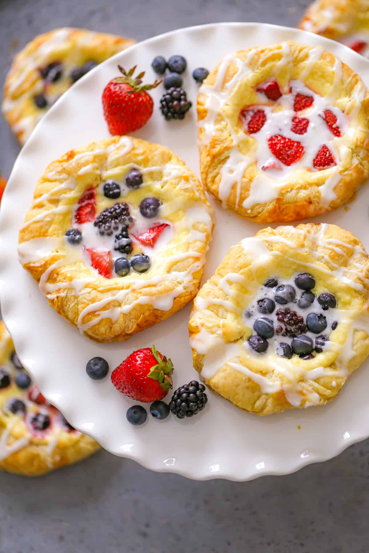 Cream Cheese Puff Pastry Danish