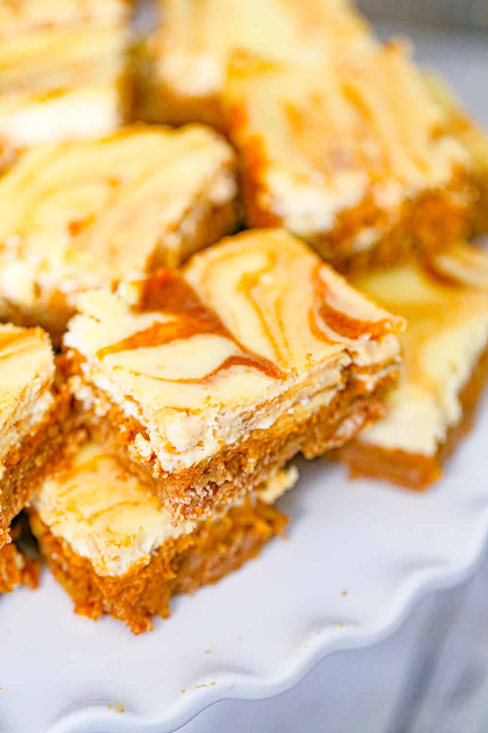 Pumpkin Cheesecake Bars