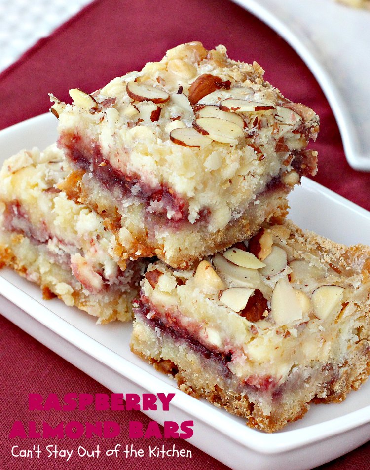 Berry Almond Bars @ Can't Stay Out of the Kitchen