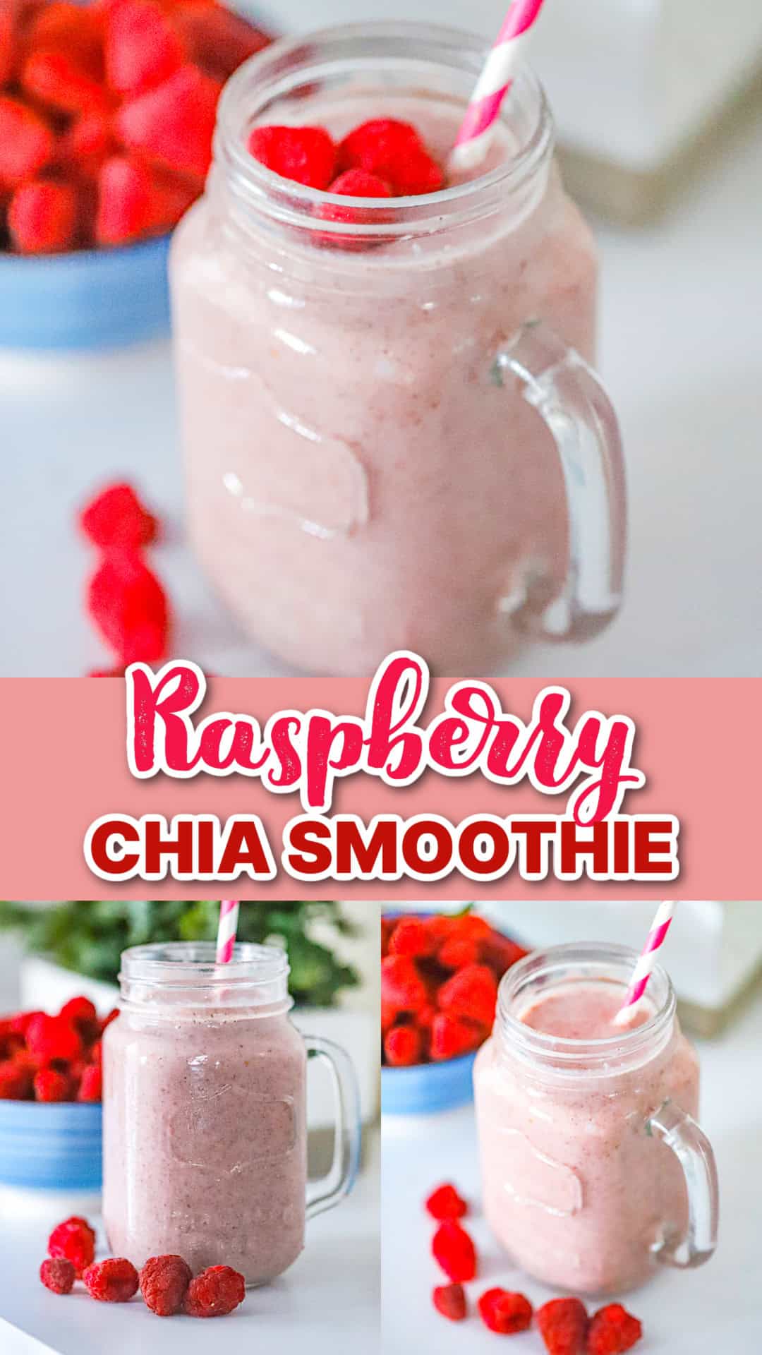 

RASPBERRY CHIA
PROTEIN SMOOTHIE