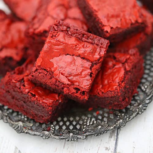 Red Velvet Brownies