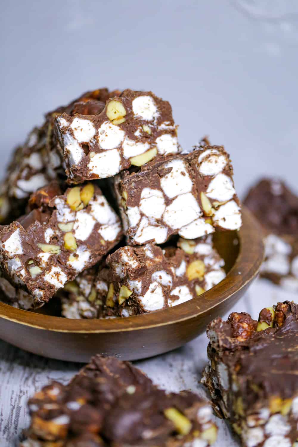 Heavenly Chocolate Rocky Road Candy