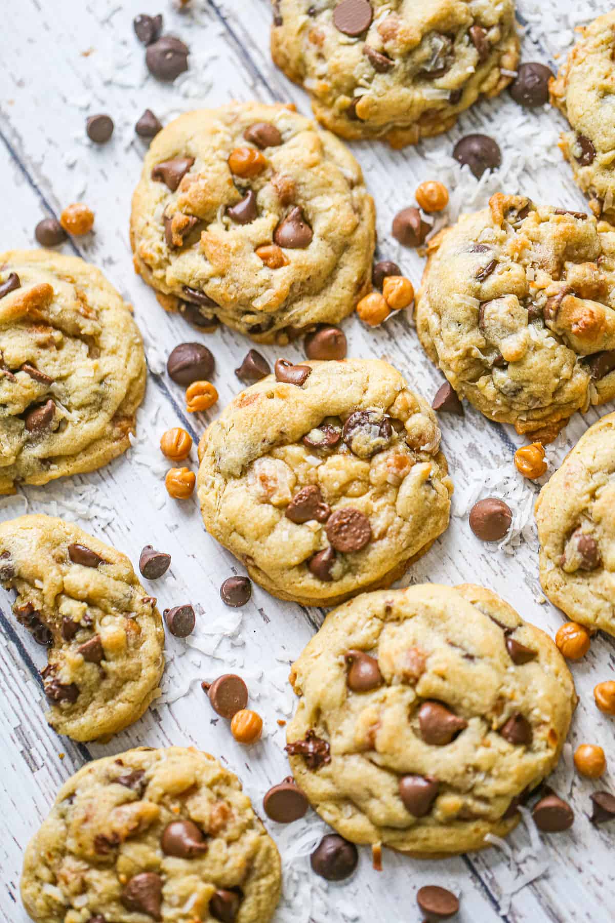 Best Ever Somoa Chocolate Chip Cookies