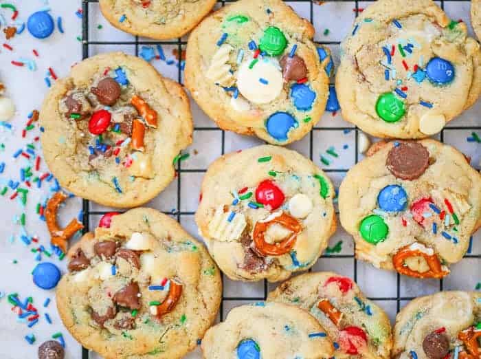 Santa's Trash Cookies