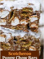 Awesome Scotcheroo Puppy Chow Bars