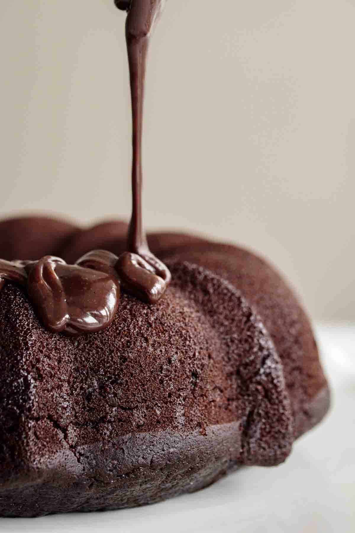 sourdough chocolate cake