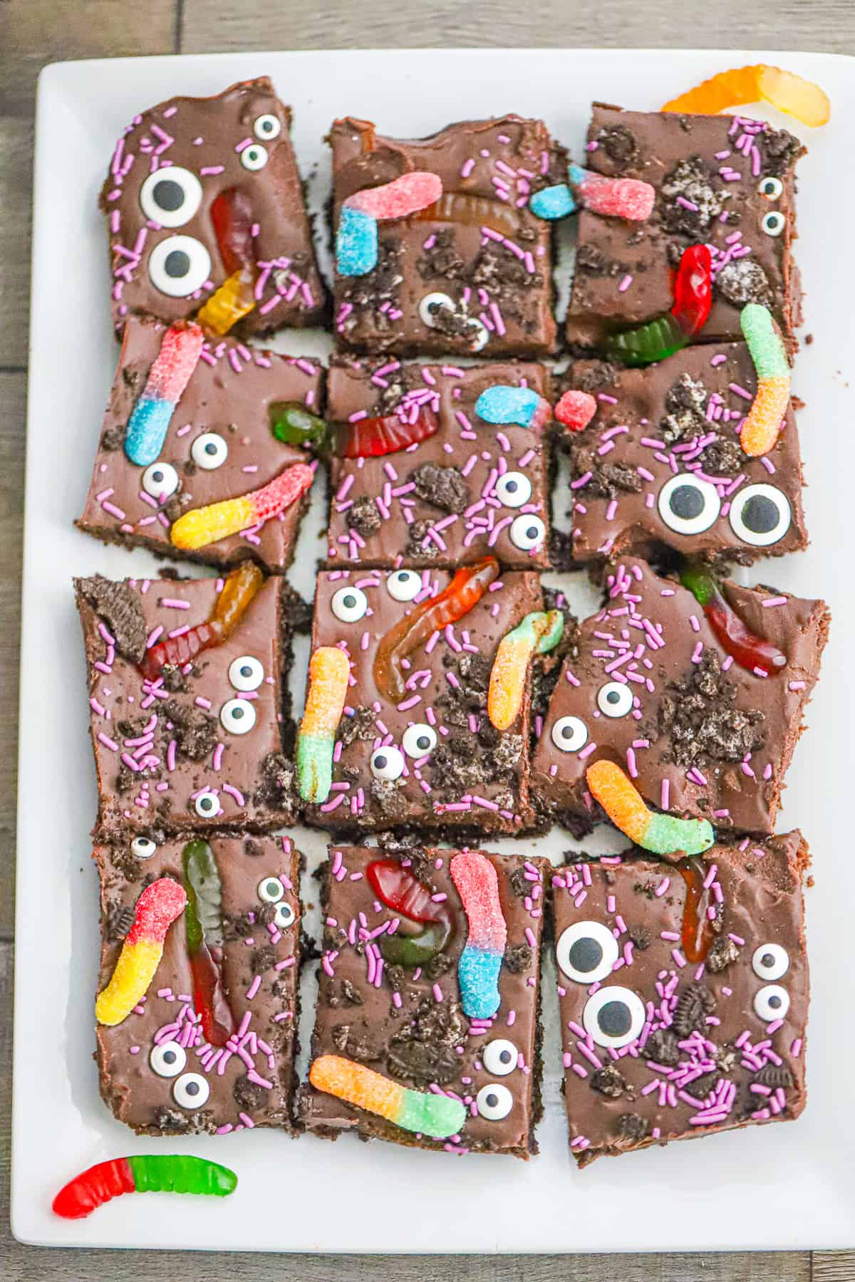 Spooky Halloween Brownies