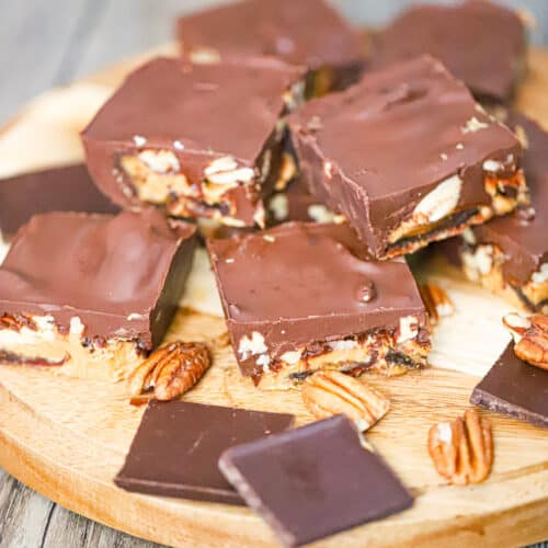 Healthy Turtle Date Bars