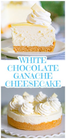 Ultimate No Bake White Chocolate Cheesecake
