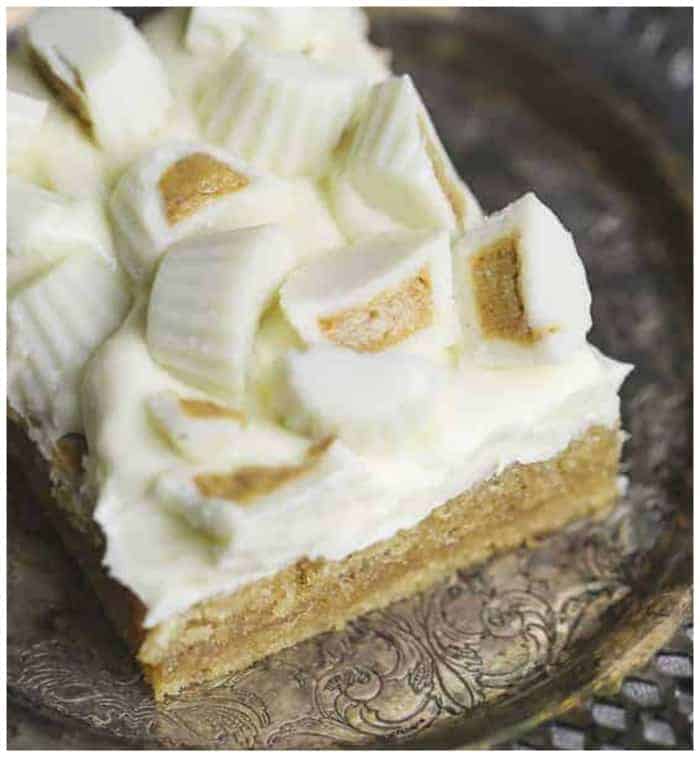 White Chocolate Peanut Butter Bars