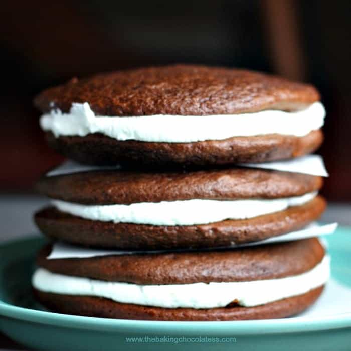 Easy Chocolate Buttercream Whoopie Pies