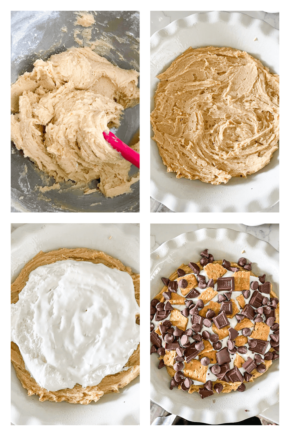 gooey s'more s'mores cookie pie recipe