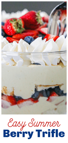 Easy Berry Trifle