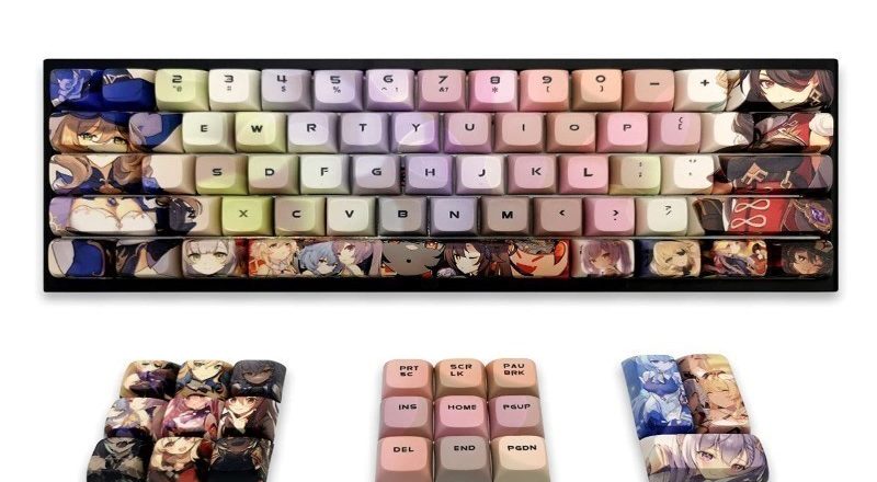Artistic Flair for Your Keyboard: Anime Keycap Delights